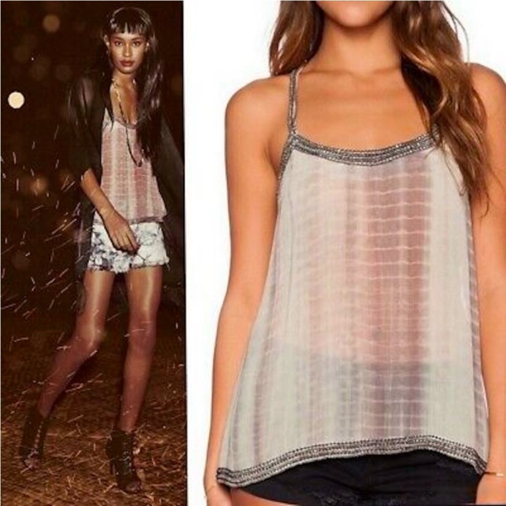 Raga Aphrodite Beaded Tank Top